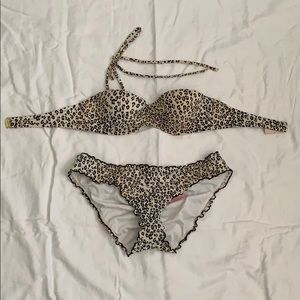 VS leopard print bikini